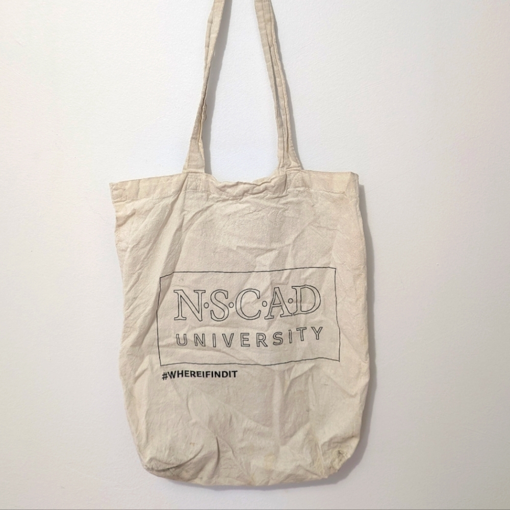 NSCAD University Cream Tote Bag